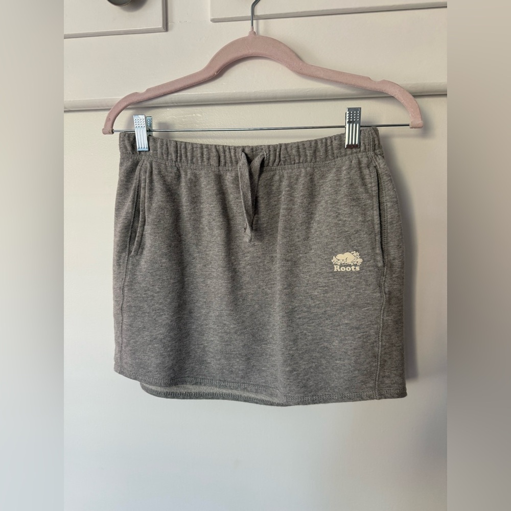 Root Canada Mini Sweatshirt Skirt